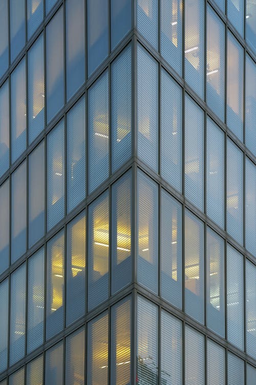 Angle modern business building skyscraper windows glass texture