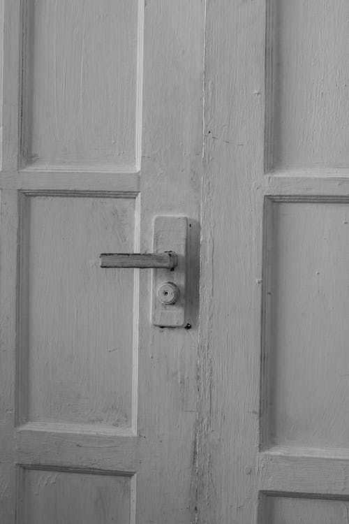 White, Wooden Door