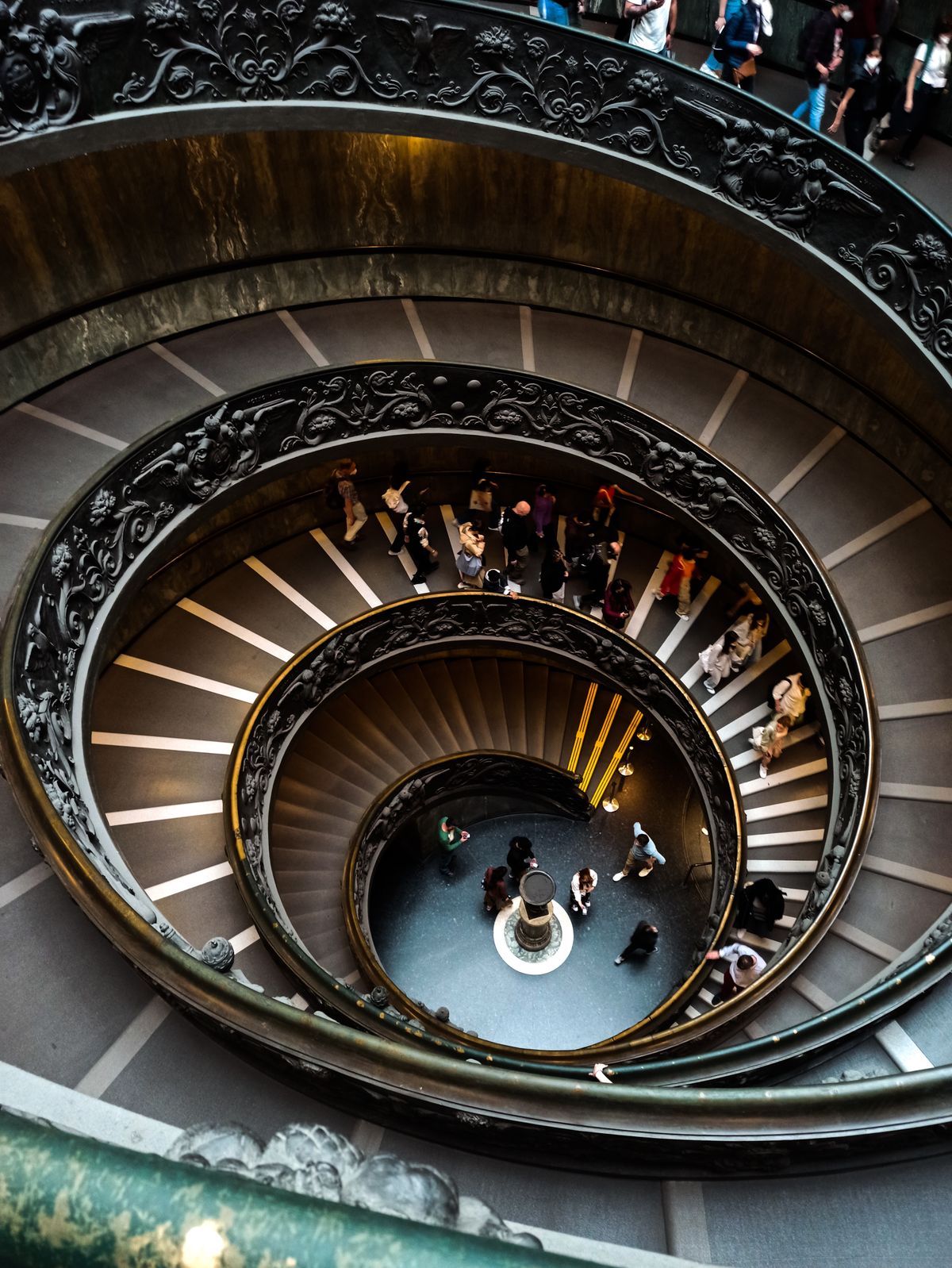 Spiral Steps in a Museum · Free Stock Photo