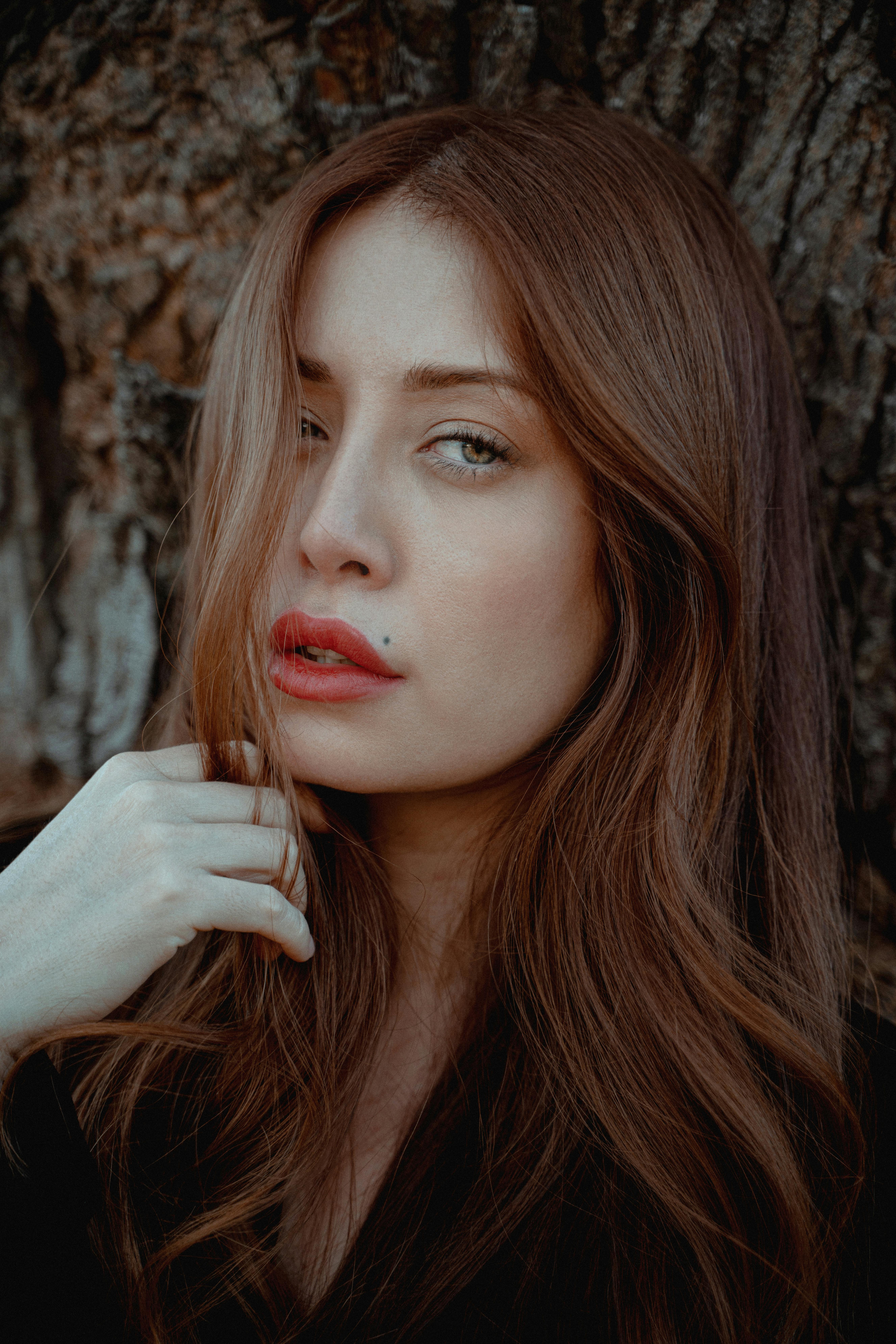 Image Of Red Haired Teenage Girl 14 15 With Pale Skin And Freckles
