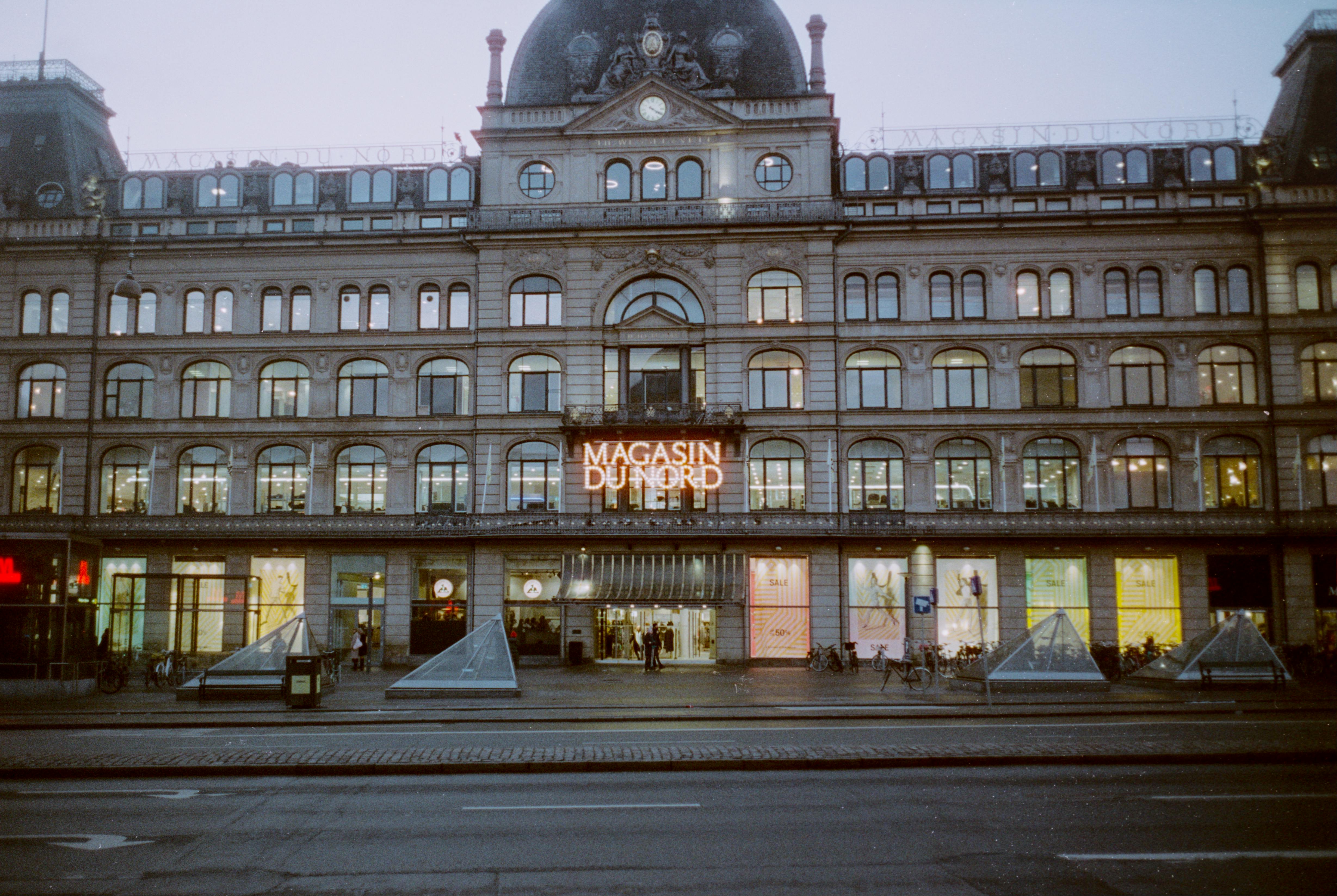A Chanel Store Beside Sydbank in Copenhagen, Denmark · Free Stock Photo