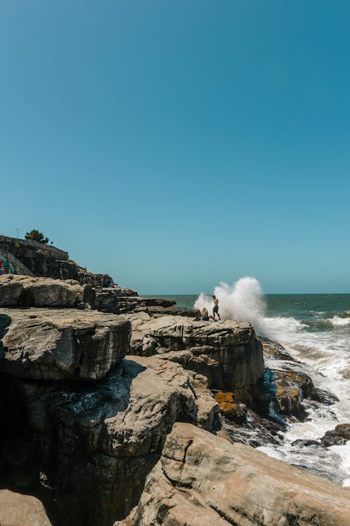 Rocks on Sea Shore