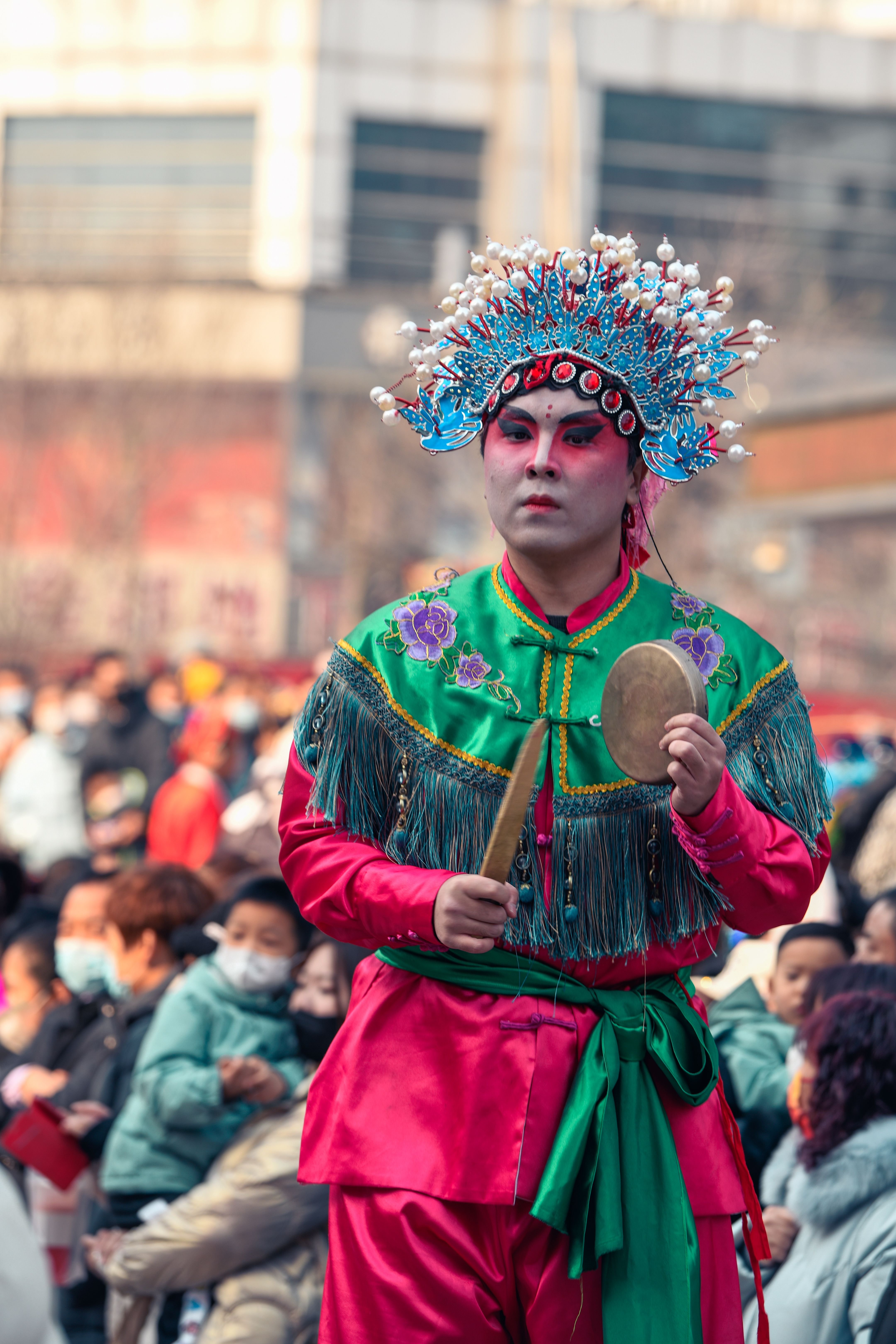 Man in Traditional Clothing on Festival · Free Stock Photo