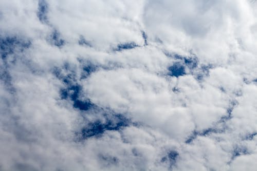 Fotobanka s bezplatnými fotkami na tému bavlnené podložky, modrá, modrý oblak