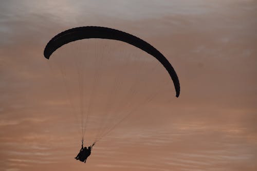 Paragliding in the Evening