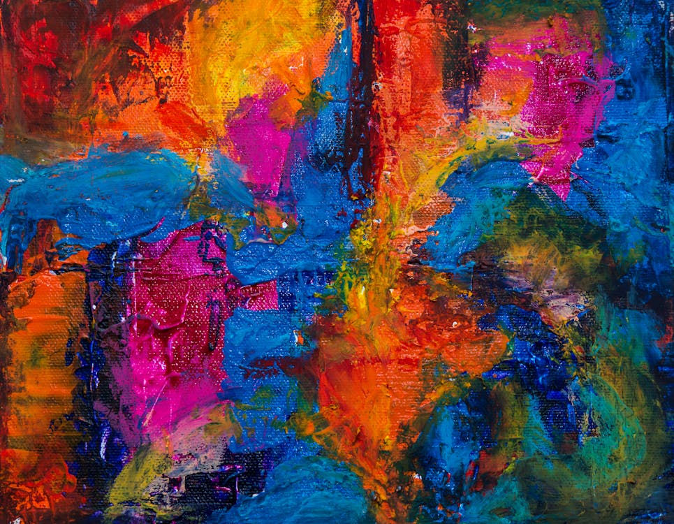 Multicolored Abstract Painting