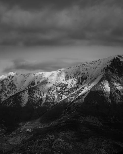 Mountains in Black and White