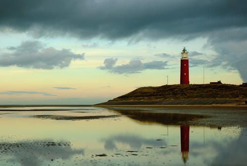 Free stock photo of lighthouse, texel Stock Photo