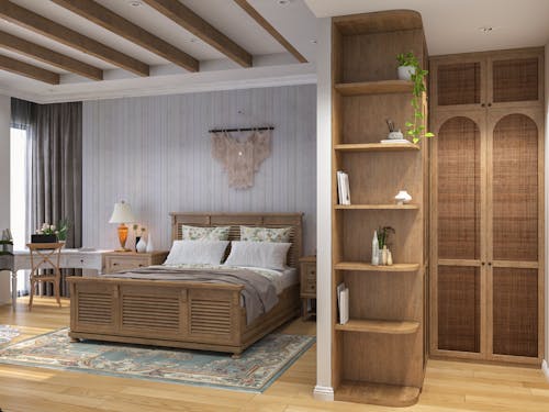 Rustic Comfortable Bedroom