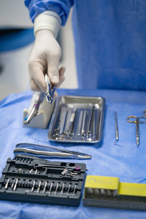 Surgical Equipment on Table