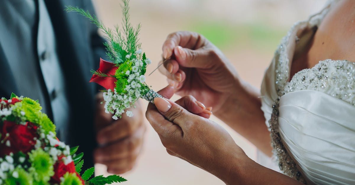 How to make a wrist corsage with silk flowers