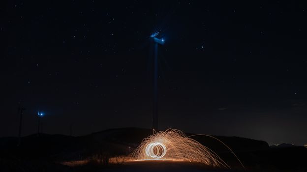 Steel wool photography 