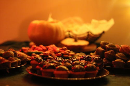 Free stock photo of candies, dinner, halloween Stock Photo