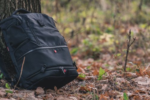 Minimalist laptop backpack