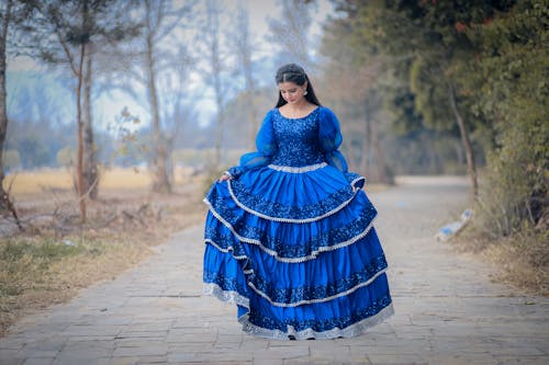 Woman in Traditional Dress