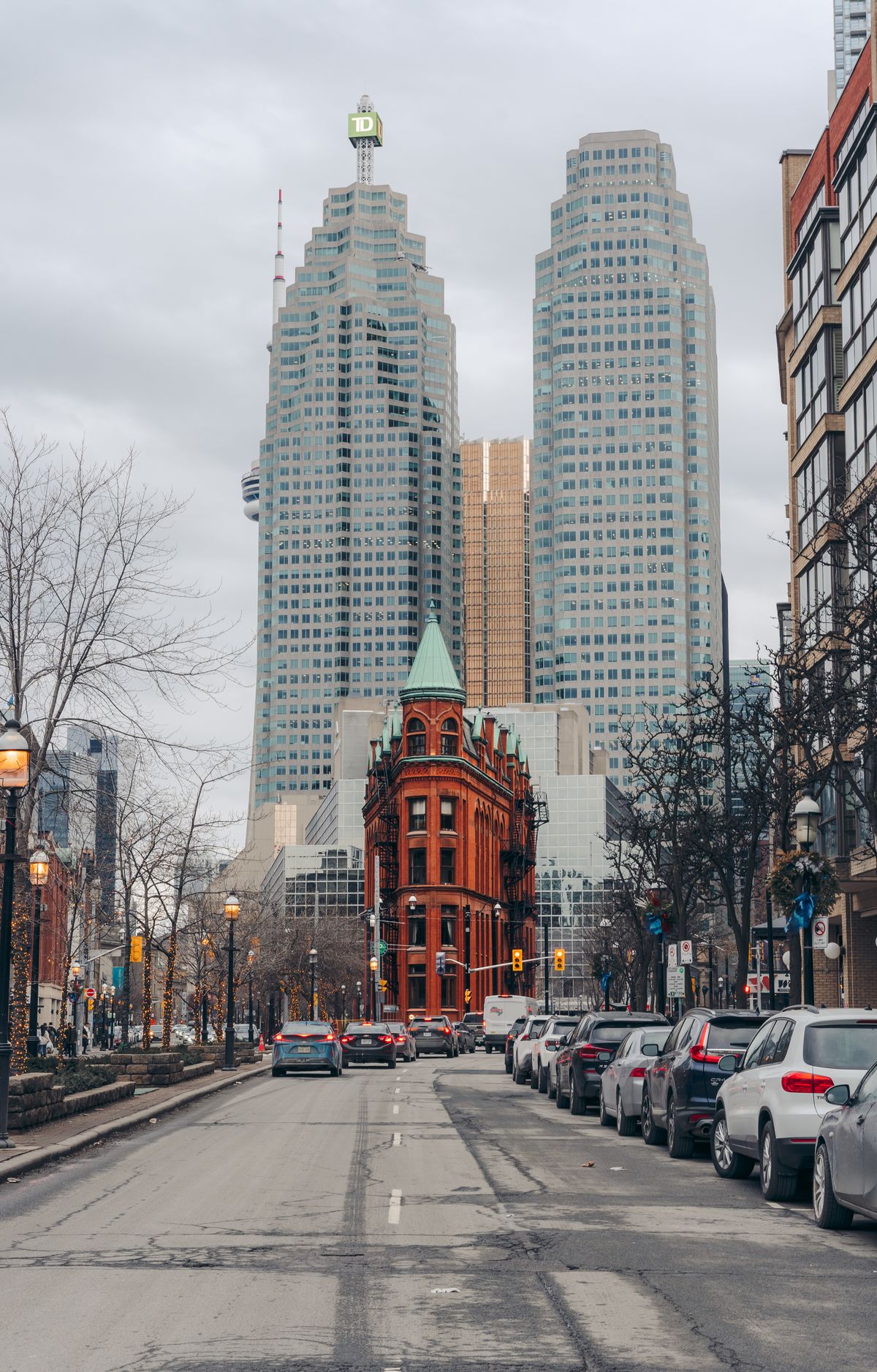 Downtown Toronto street near UofT and TMU campuses