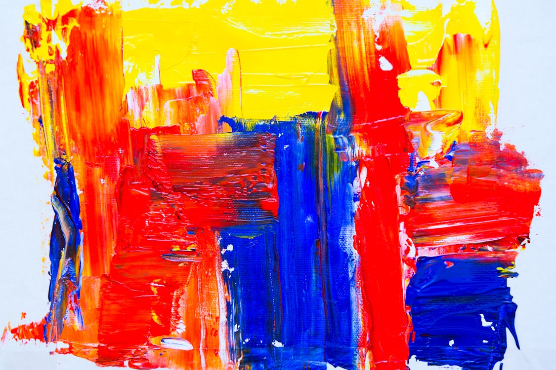 Photo of Colorful Abstract Painting