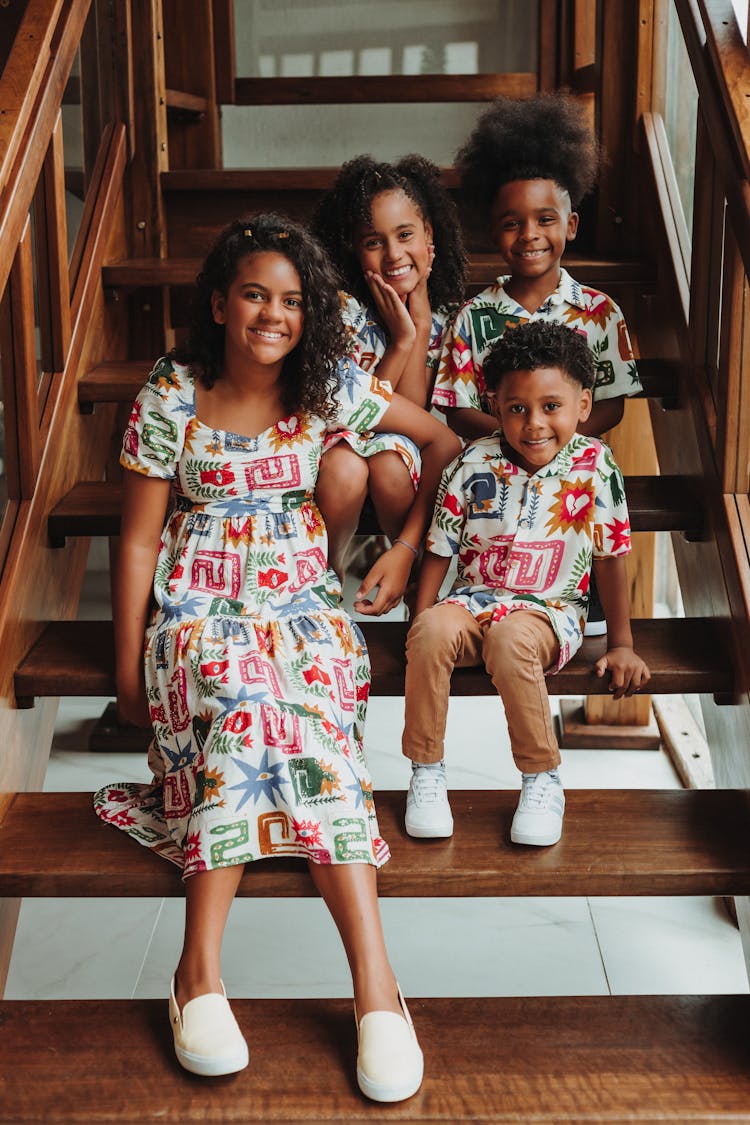 Photo Of Children Wearing Similar Clothes