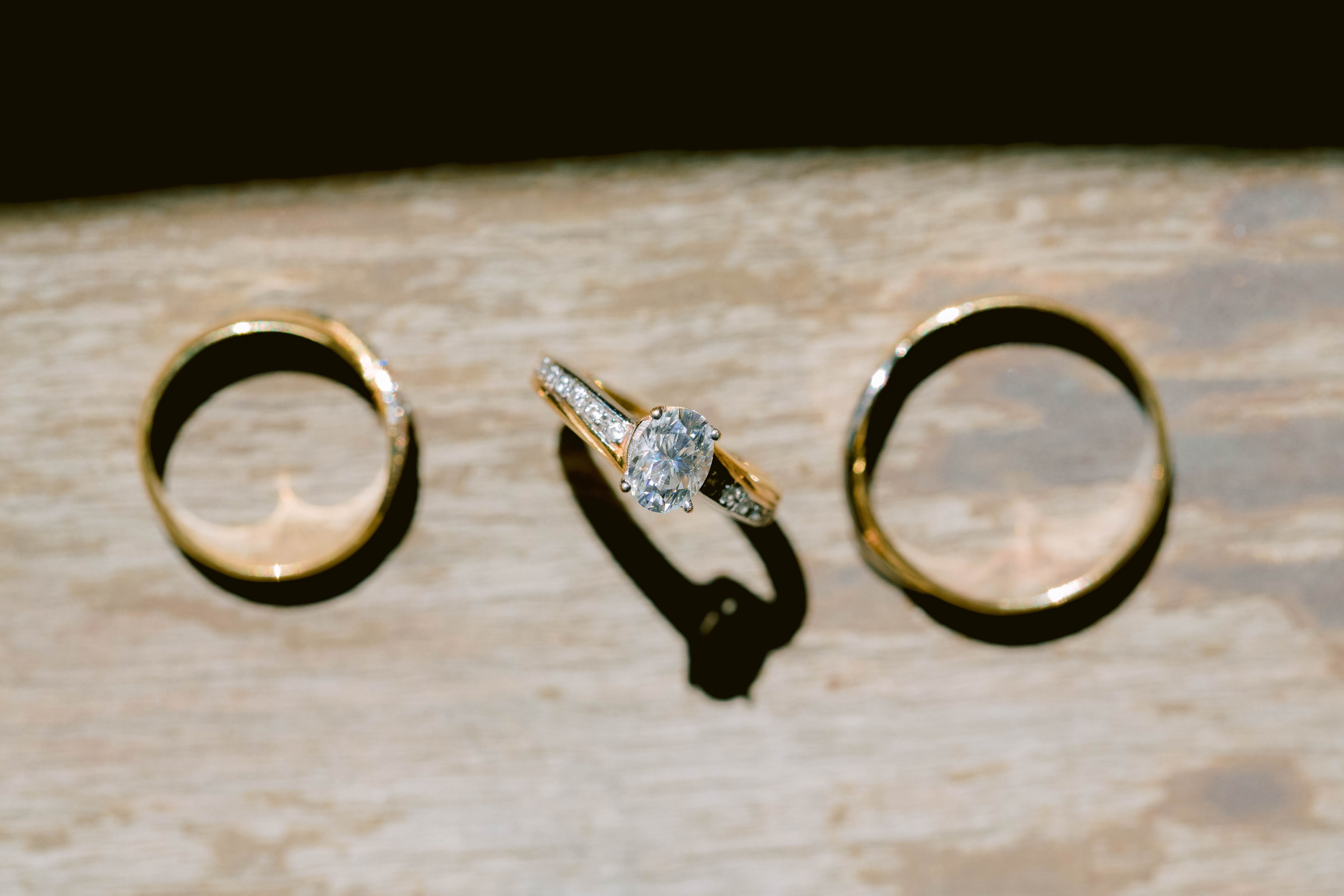 Close up of Golden Rings · Free Stock Photo