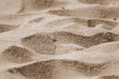 Close-up of Sand in the Desert 