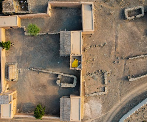 Aerial View of Excavations