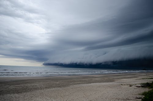 Fotobanka s bezplatnými fotkami na tému búrka na obzore, búrkový oblak, horizont