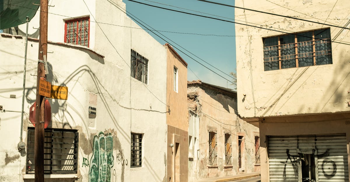 Old Houses in Small Town