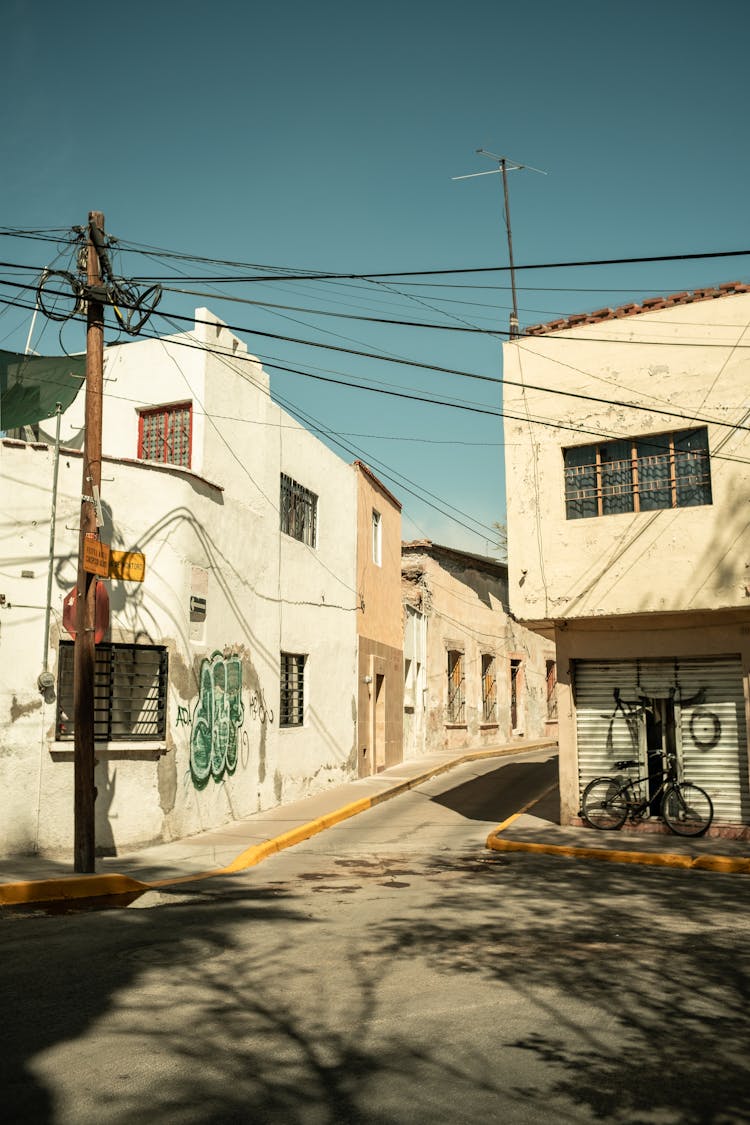 Old Houses In Small Town