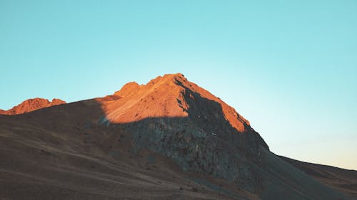 Sunlit on Rocky Peak