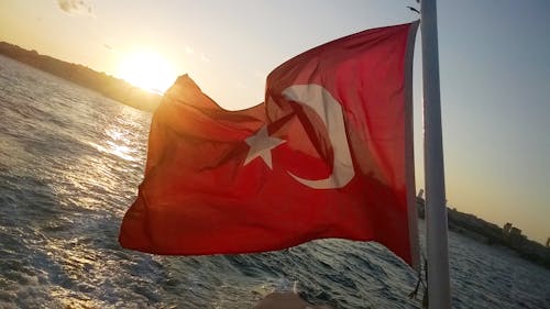 Darmowe zdjęcie z galerii z flaga turcji, flg, indyk