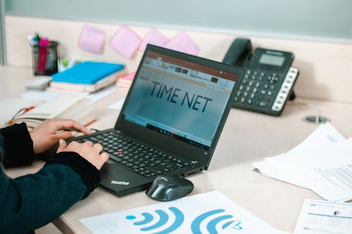 Photo of a Laptop in the Office