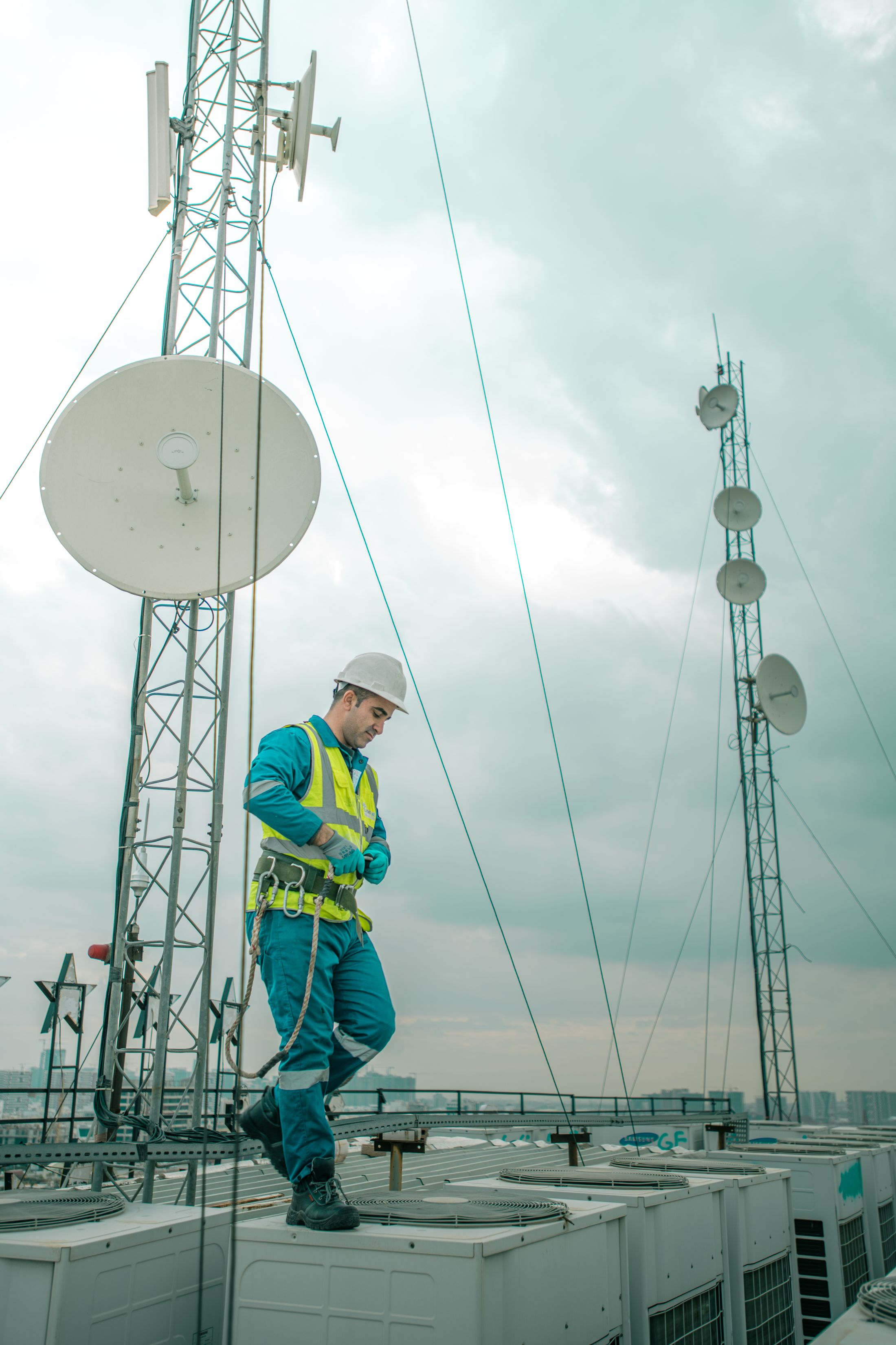 Reparación de antenas