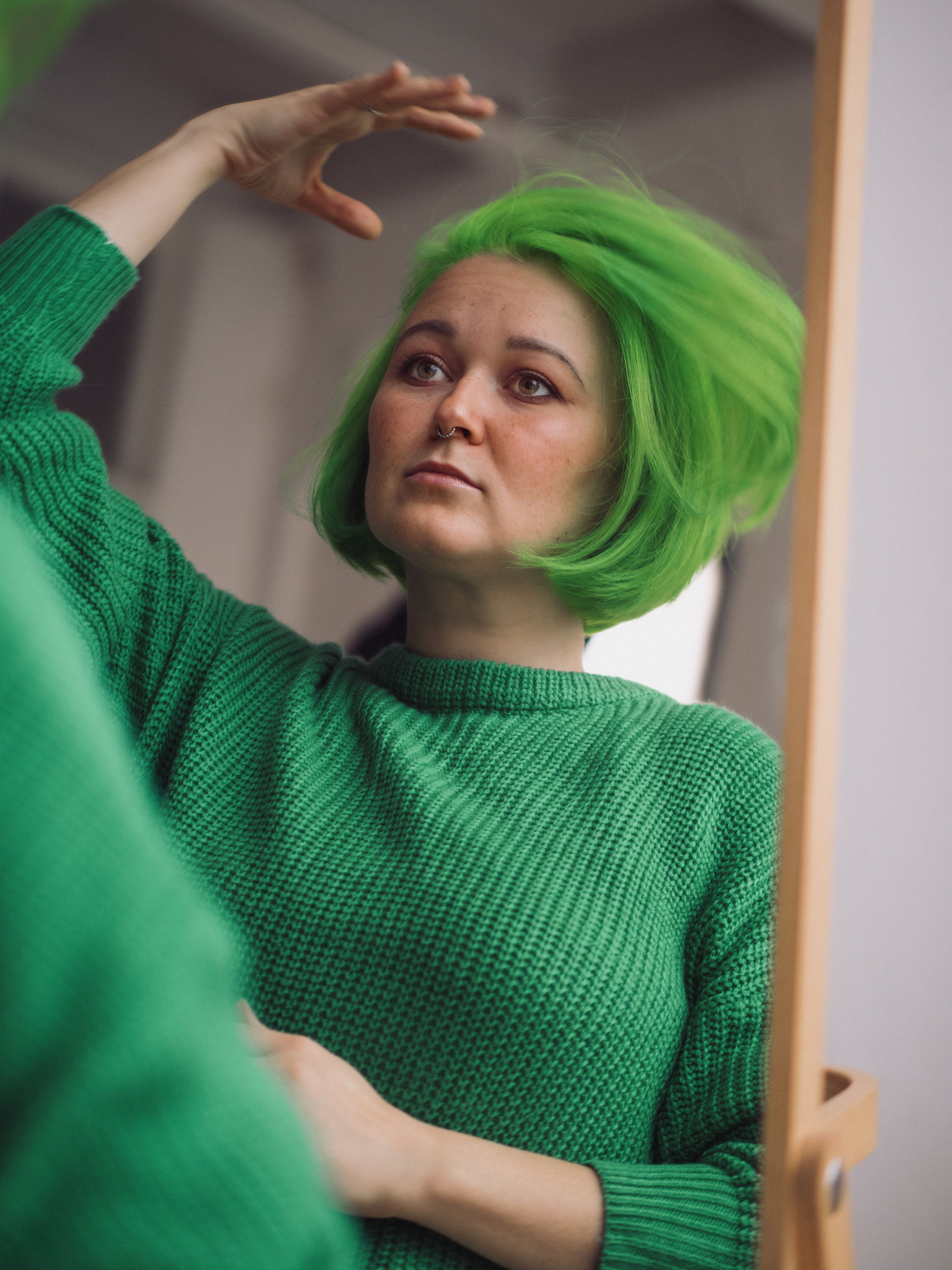 Portrait of Woman with Red Hair · Free Stock Photo