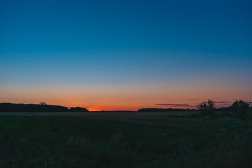 Kostenloses Stock Foto zu außerorts, dämmerung, feld