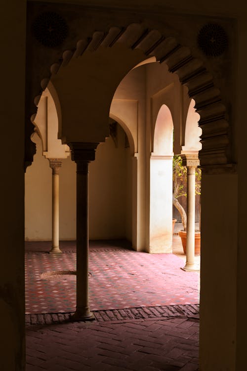 Gratis lagerfoto af alcazaba, andalusien, arkade
