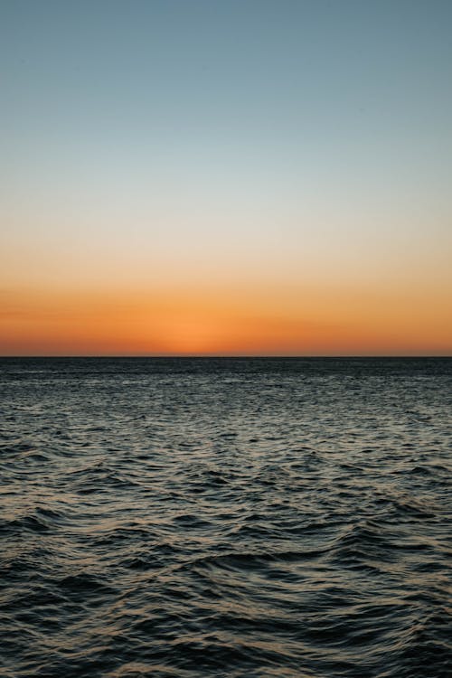 Foto profissional grátis de água, horizonte, mar