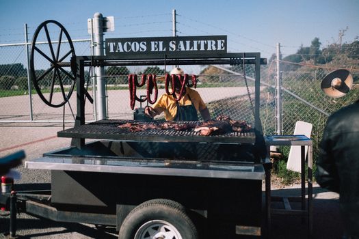 Man BBQ Tacos