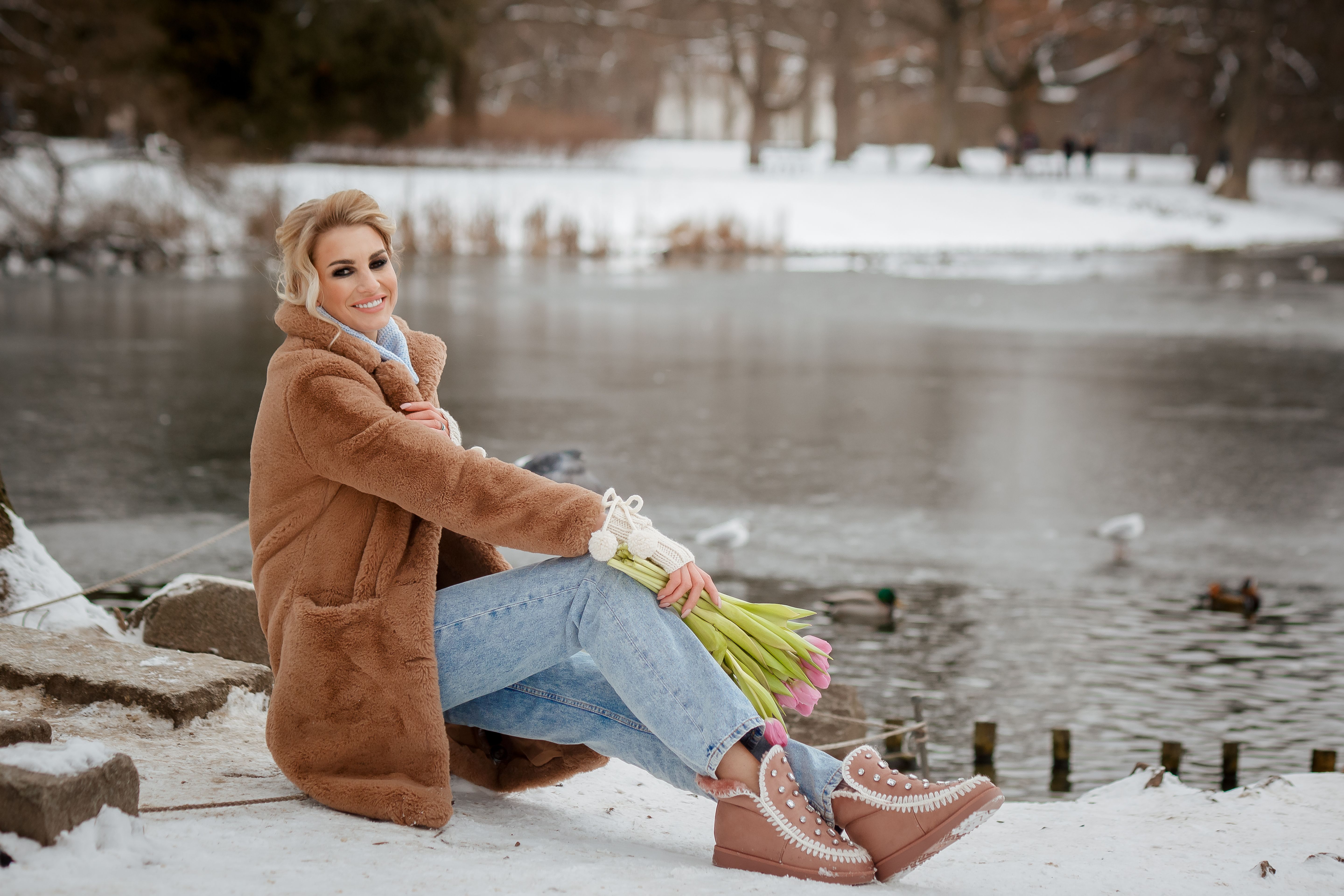 modische Schneestiefel mit Fellbesatz — Empfehlung für Stylische Schneestiefel
