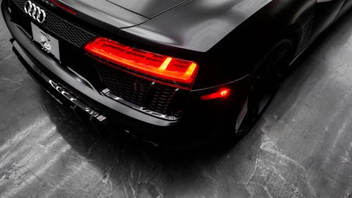 Back of a Black Audi