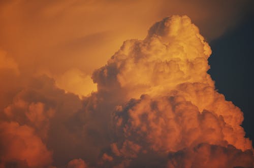Dense Cloud at Sunset