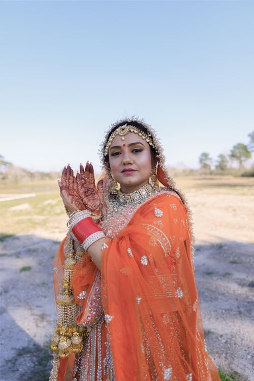 Woman in Traditional Clothing 