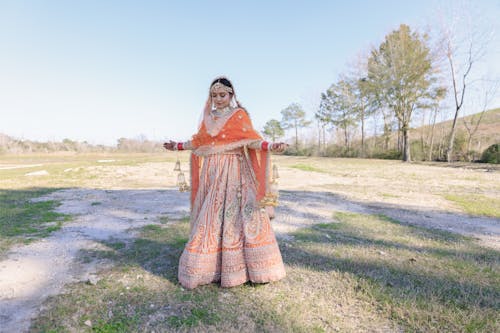 Portrait of a Woman in a Field 