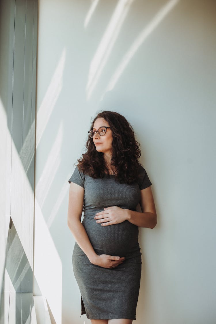 Portrait Of Pregnant Woman