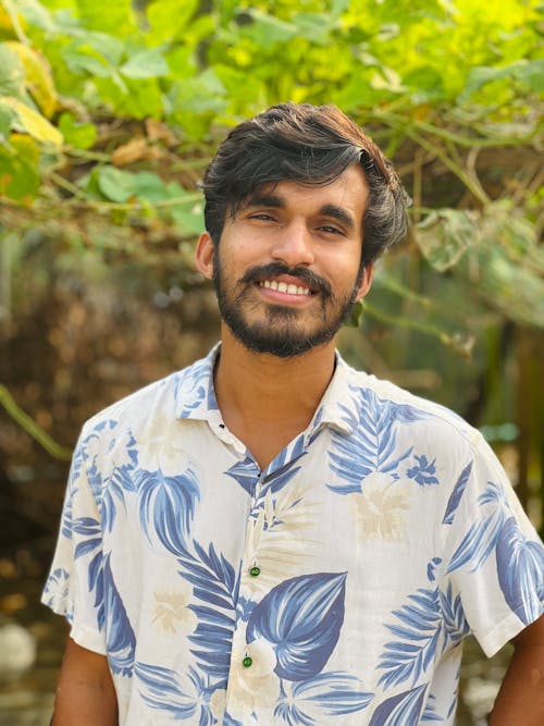 Smiling Man in Shirt