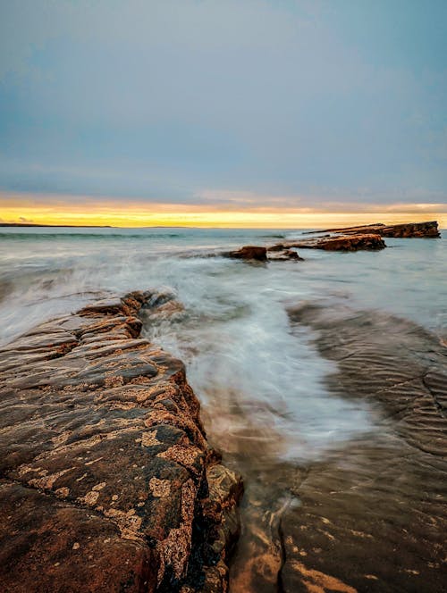 Rocks on Sea Coast