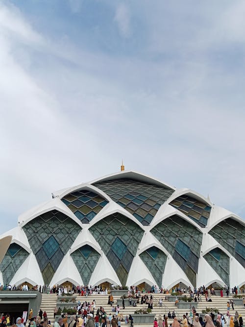 Kostnadsfri bild av al jabbar stora moskén, bandung, Fasad