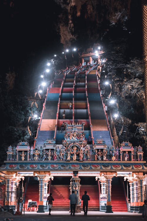 Photo of People Climbing Stairs