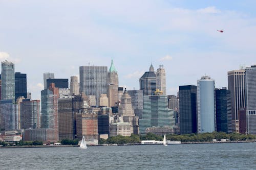 Buildings in Lower Manhattan, New York City, New York, USA