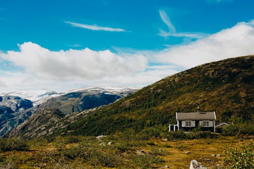 Foto profissional grátis de área de montanha, casa, Highlands