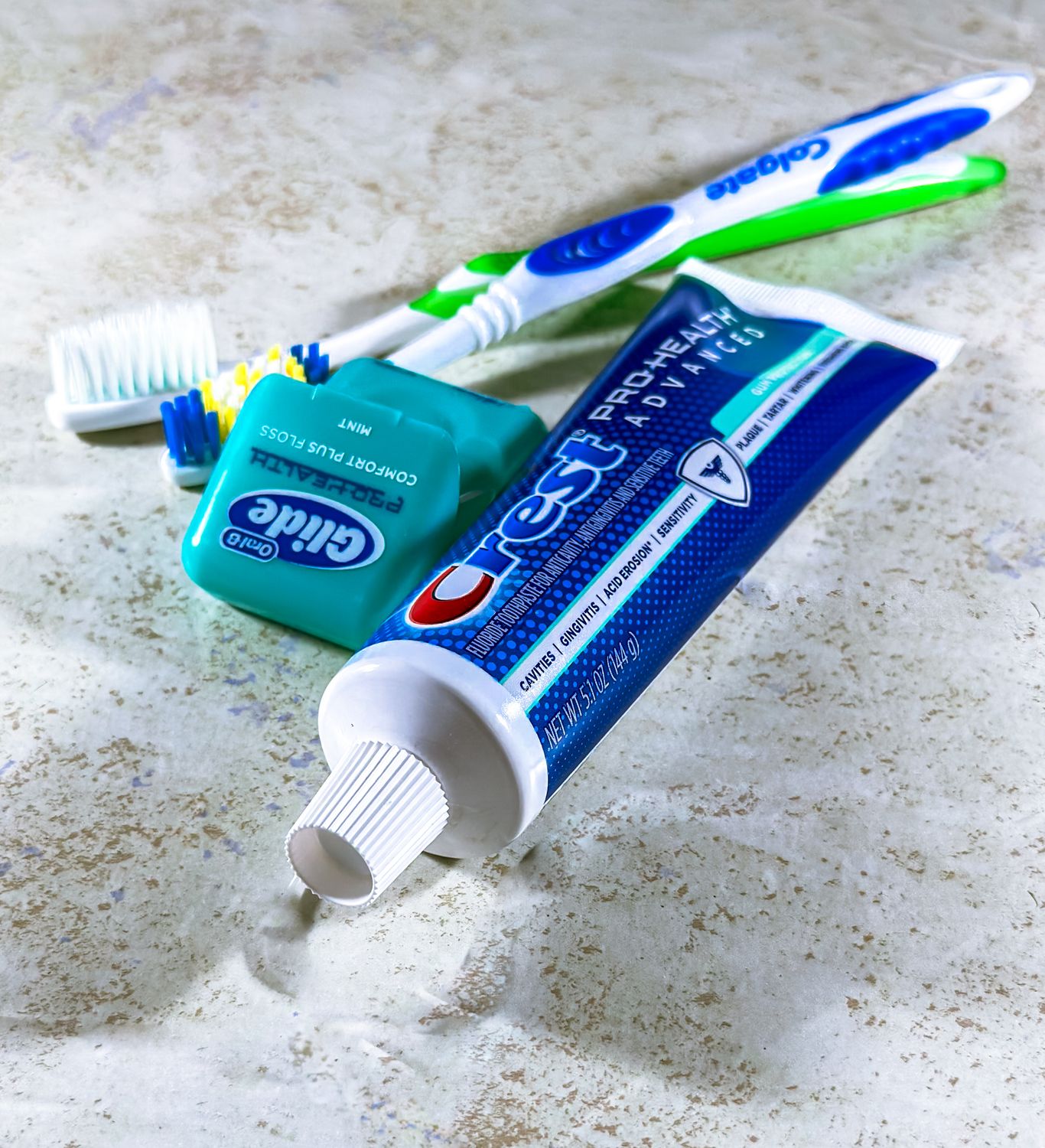 Toothpaste and Toothbrushes · Free Stock Photo